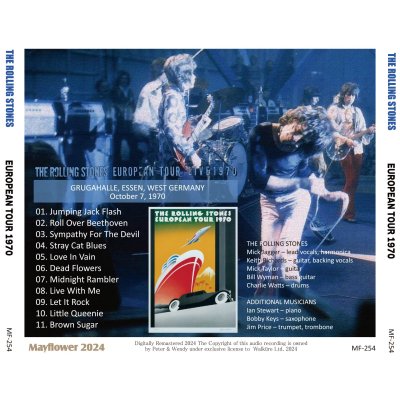 画像2: THE ROLLING STONES EUROPEAN TOUR 1970 CD